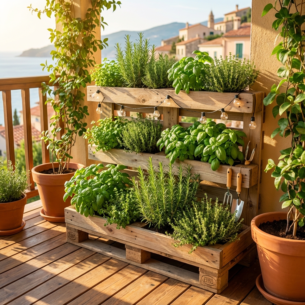 Créer un espace aromatique de récup’