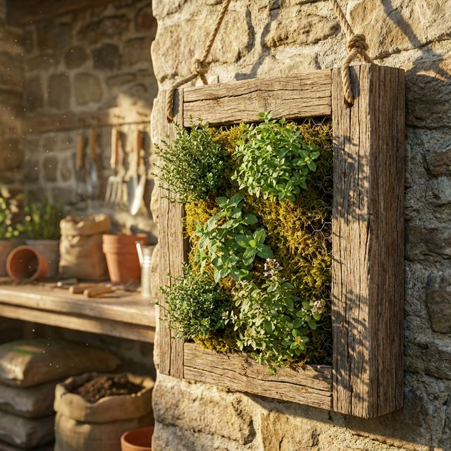 Atelier Cadre Végétal Suspendu